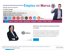 Tablet Screenshot of empleomimarca.com